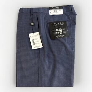 Lauren Ralph Lauren Men's Active Dress Pants - Norton Blue - Size 40x32